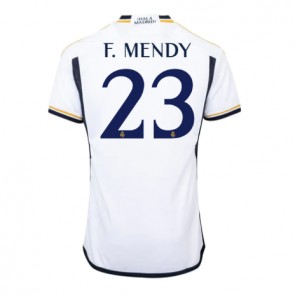 Real Madrid Ferland Mendy #23 Domaci Dres 2023-24 Kratak Rukavima
